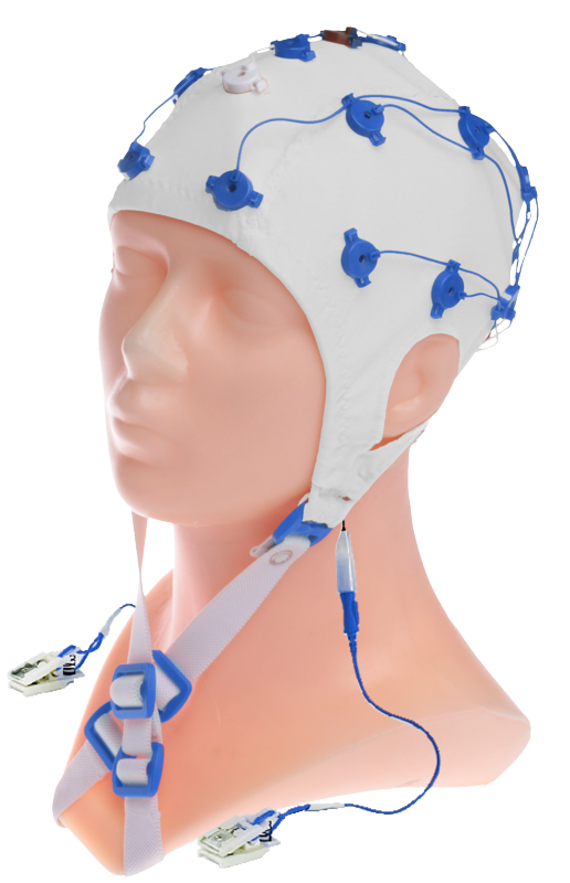 EEG čepice FlexiCAP: L (59 – 63 cm, modrá)