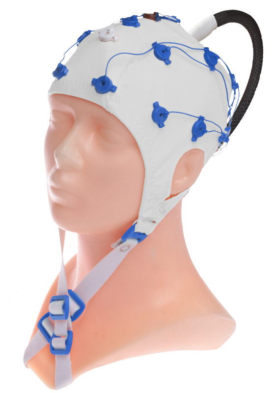 EEG čepice FlexiCAP UP: L (59 – 63 cm, modrá)