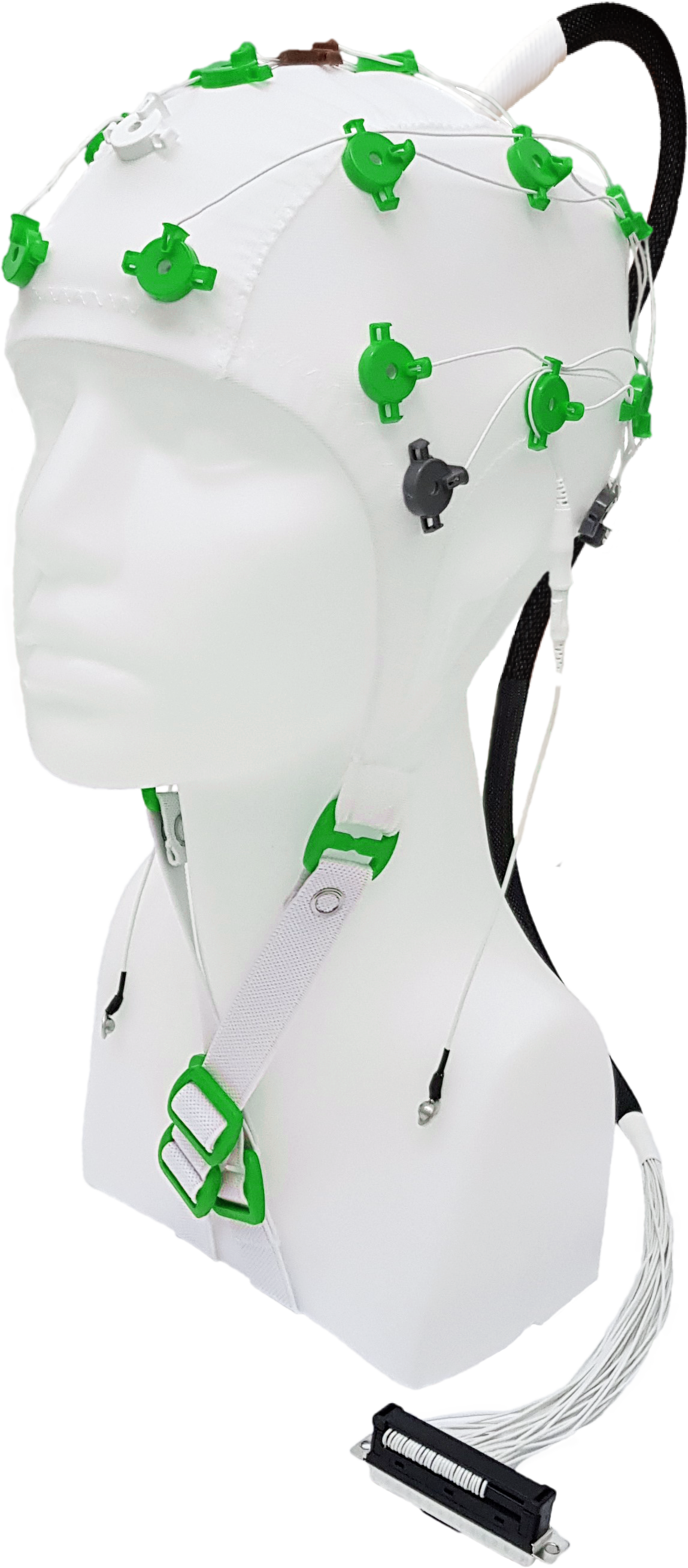 EEG čepice FlexiCAP UP 19+6 IFCN: XS (47 – 51 cm, zelená)