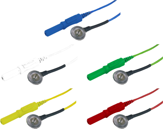 Kalíškové elektrody 9mm Sn (cínová): mix barev, 1,5 m, 5 ks