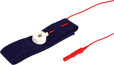 Pásková elektroda na zápěstí Sn (cín): červená, EKG