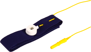 Pásková elektroda na zápěstí Sn (cín): žlutá