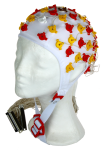 EEG čepice FlexiCAP 64 kanálová: S (51 – 55 cm, žlutá)