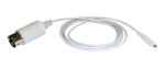Stíněný kabel pro koncentrické a single fiber EMG jehlové elektrody Technomed: 1,25 m 5pin DIN