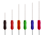 Jednorázové monopolární jehlové elektrody Spes Medica: 75 mm x 0,45 mm, purpurová, 25 ks 