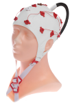 EEG čepice FlexiCAP UP: M (55 – 59 cm, červená)