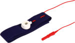 Pásková elektroda na zápěstí Sn (cín): červená, EKG
